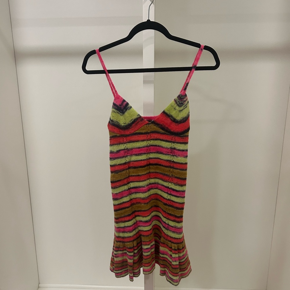 Gimaguas Ssense exclusive striped mini dress